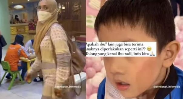 Viral Emak-emak Tampar Anak Kecil Sampai Telapak Tangannya Membekas ...